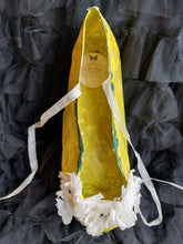 Paper shoe with Swarovski crystals